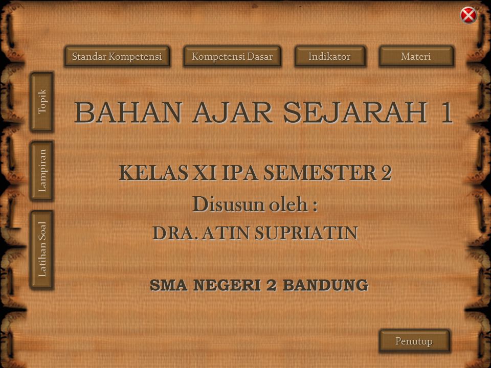 Materi Sejarah Kelas Xi Semester